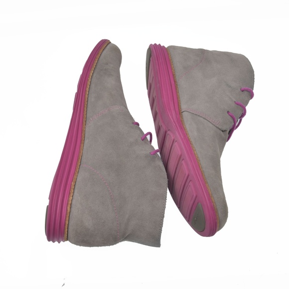 *Cole Haan Lunargrand Lunarlon Sz 10B Suede Boots - Picture 7 of 7